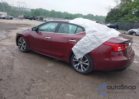 2017 Nissan Maxima 3.5 Platinum из США, поврежденный, VIN 1N4AA6AP2HC392902